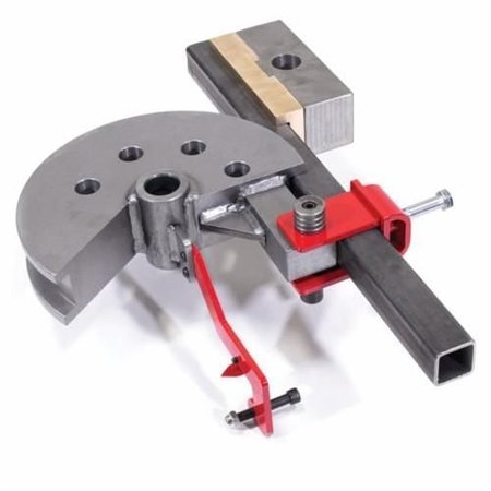 EDWARDS Tube Bender Die, Square Pipe Shape, 12 In, 412 In Bend Radius, Machine Compatibility 10 Ton Bender SD180/.5X4.5